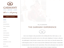 Tablet Screenshot of garmany.com